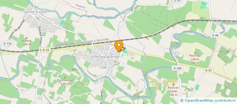 localisation de l'entreprise MADAME LAURA SCHLICHTING  VILLESEQUELANDE