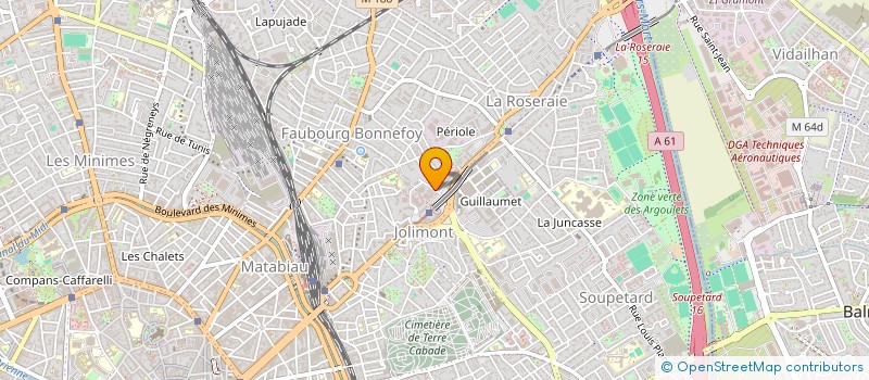 localisation de l'entreprise MADAME LAURA SEGUR à TOULOUSE