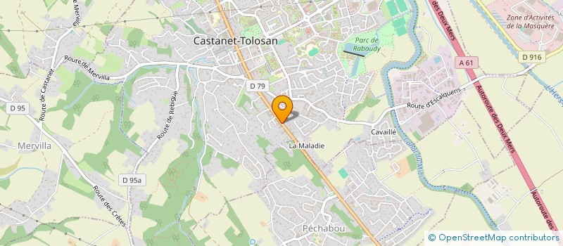 localisation de l'entreprise MADAME LAURA SEPHAN à CASTANET-TOLOSAN