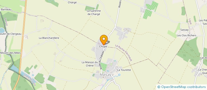 localisation de l'entreprise MADAME LAURA SEVERIN  LA ROCHE-CLERMAULT