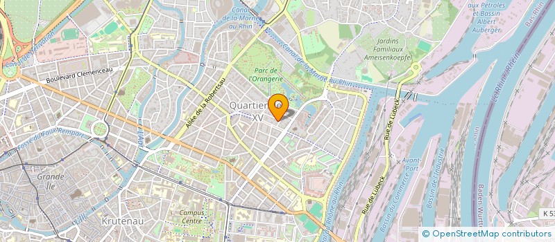 localisation de l'entreprise MADAME LAURA SIBONY à STRASBOURG