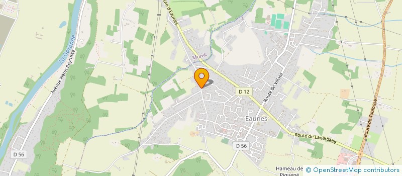localisation de l'entreprise MADAME LAURA SIMBOZEL à EAUNES