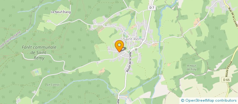 localisation de l'entreprise MADAME LAURA SIMOES  SAINT-REMY