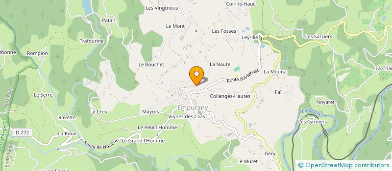 localisation de l'entreprise MADAME LAURA SIMONI  EMPURANY