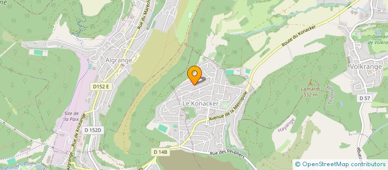 localisation de l'entreprise MADAME LAURA SINISGALLO  HAYANGE