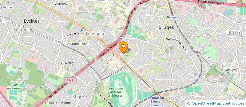 localisation de l'entreprise MADAME LAURA SIVIL  BRUGES