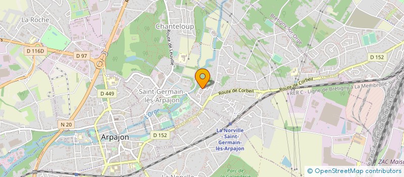localisation de l'entreprise MADAME LAURA SMOLARSKI à SAINT-GERMAIN-LES-ARPAJON