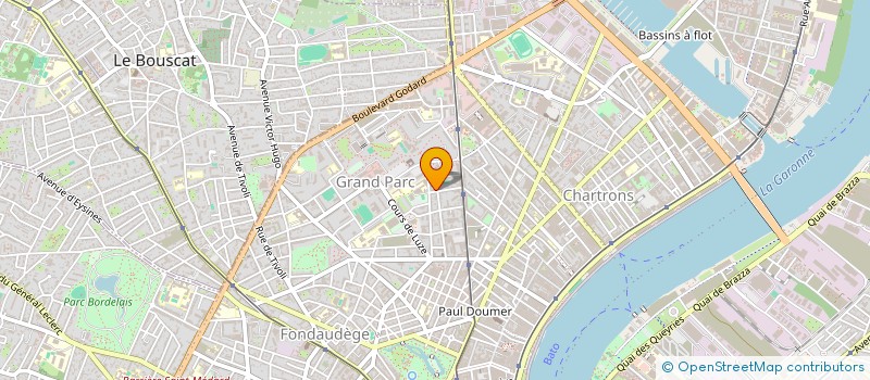 localisation de l'entreprise MADAME LAURA SOLER  BORDEAUX