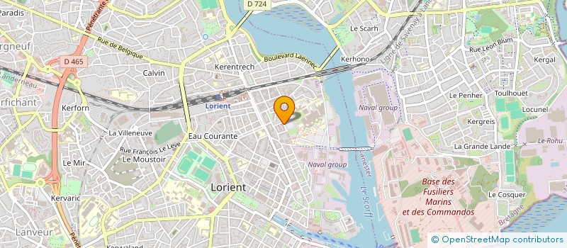 localisation de l'entreprise MADAME LAURA SONNOIS  LORIENT