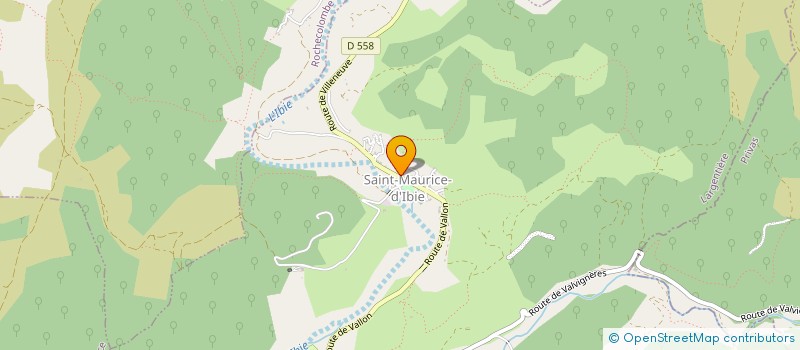 localisation de l'entreprise MADAME LAURA SOUBEYRAND  SAINT-MAURICE-D'IBIE