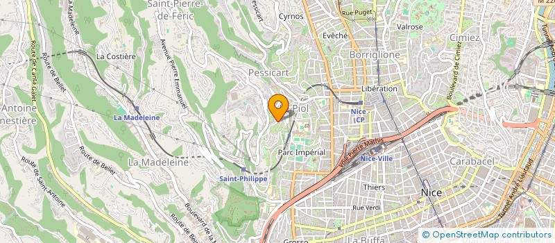 localisation de l'entreprise MADAME LAURA SOUCHET  NICE