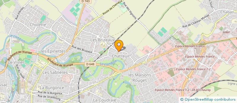 localisation de l'entreprise MADAME LAURA SOULARD à NIORT