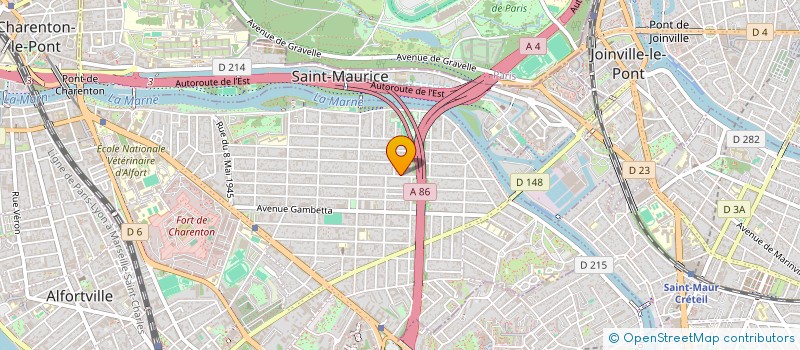 localisation de l'entreprise MADAME LAURA STEFANKA  VINCENNES