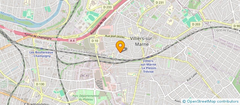 localisation de l'entreprise MADAME LAURA STRAUSS  VILLIERS-SUR-MARNE