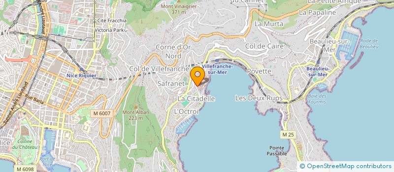 localisation de l'entreprise MADAME LAURA STRAZZANTI  SAINT-JEAN-CAP-FERRAT