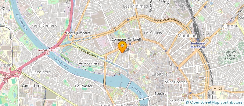 localisation de l'entreprise MADAME LAURA STRELEZKI à TOULOUSE