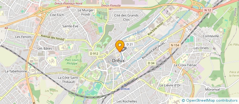 localisation de l'entreprise MADAME LAURA SUBIT à DREUX