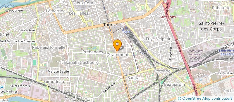 localisation de l'entreprise MADAME LAURA SUIRE  TOURS
