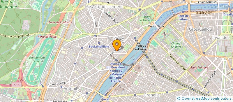 localisation de l'entreprise MADAME LAURA SUNDIN  PARIS