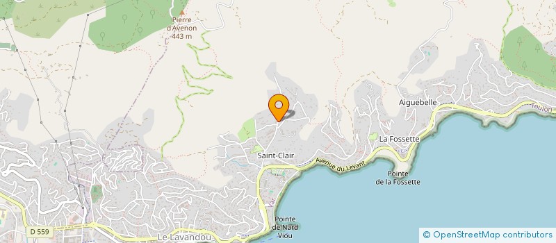 localisation de l'entreprise MADAME LAURA TALLONE  LE LAVANDOU