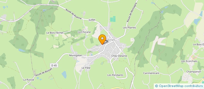 localisation de l'entreprise MADAME LAURA TAMBOURIN  PRADINES