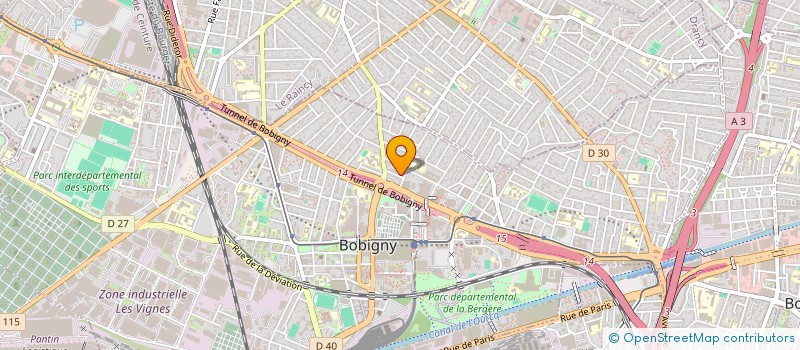 localisation de l'entreprise MADAME LAURA TARIER  BOBIGNY