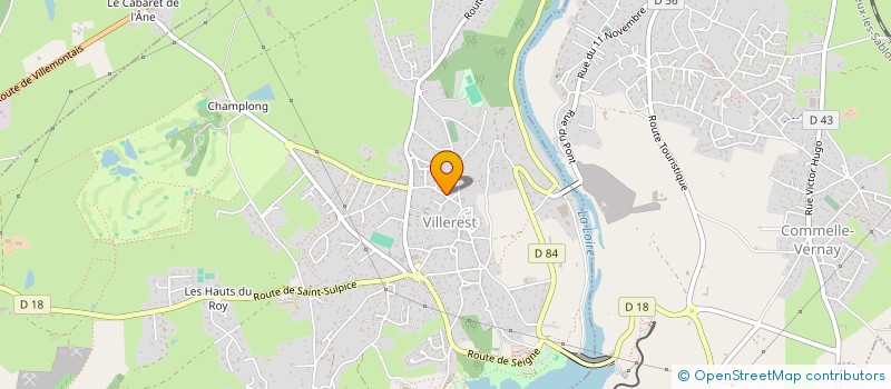 localisation de l'entreprise MADAME LAURA TARTARIN  VILLEREST