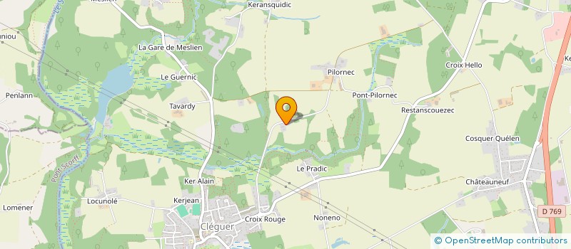 localisation de l'entreprise MADAME LAURA TASCON  PONT-SCORFF