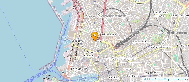 localisation de l'entreprise MADAME LAURA TASSI à MARSEILLE