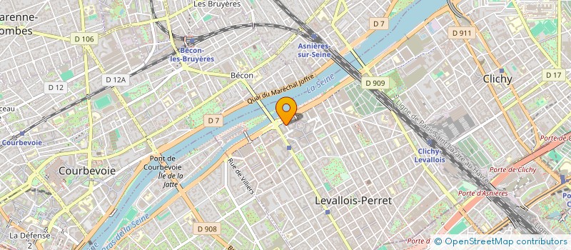 localisation de l'entreprise MADAME LAURA TEDESCHI à LEVALLOIS-PERRET