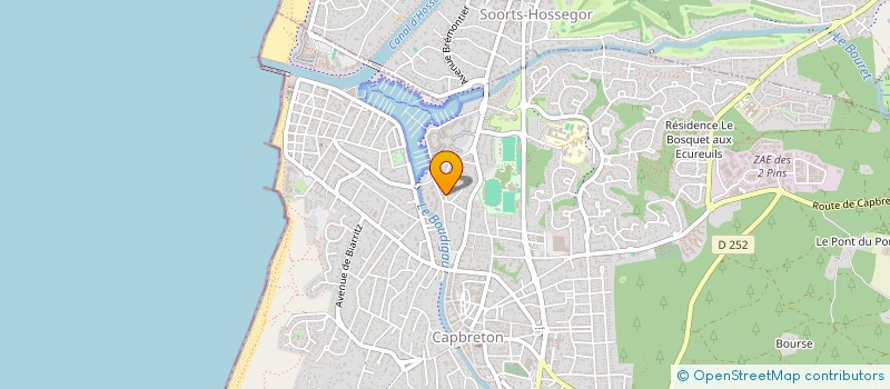 localisation de l'entreprise MADAME LAURA TENSY  CAPBRETON