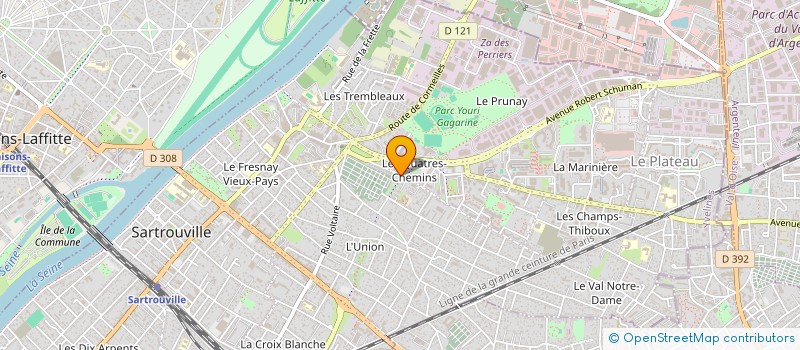 localisation de l'entreprise MADAME LAURA TERMENS  SARTROUVILLE