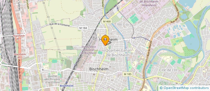 localisation de l'entreprise MADAME LAURA TERSCHLUSEN  HNHEIM