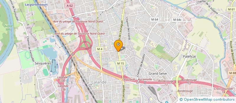 localisation de l'entreprise MADAME LAURA THAMIE  TOULOUSE