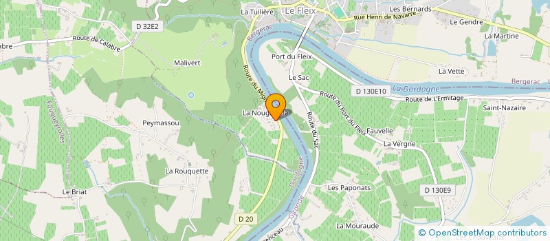 localisation de l'entreprise MADAME LAURA THOMAS--ROSEL  LE FLEIX