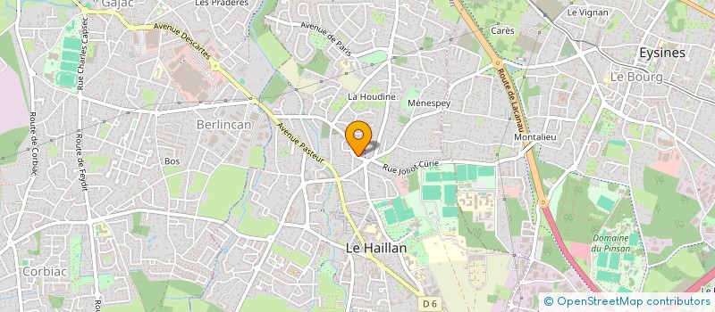 localisation de l'entreprise MADAME LAURA THUILLIER à LE HAILLAN