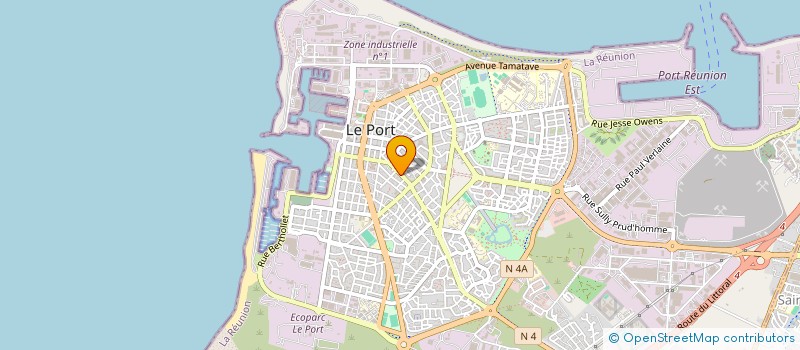 localisation de l'entreprise MADAME LAURA TIBURCE à LE PORT