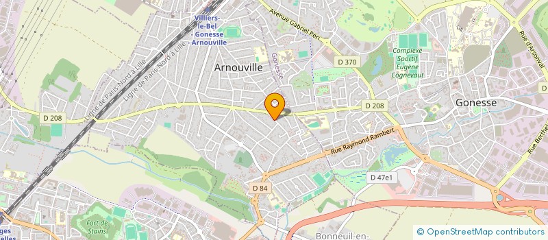 localisation de l'entreprise MADAME LAURA TIMON  ARNOUVILLE