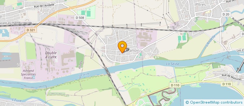 localisation de l'entreprise MADAME LAURA TINET  LE MANOIR