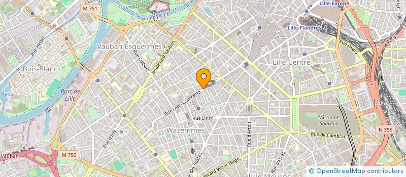 localisation de l'entreprise MADAME LAURA TOCINO GONZALVO à LILLE