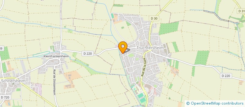 localisation de l'entreprise MADAME LAURA TOSCANO  TRUCHTERSHEIM