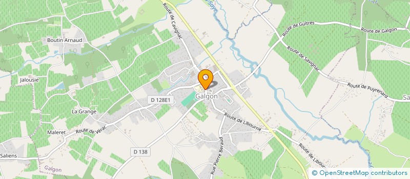 localisation de l'entreprise MADAME LAURA TOUT  GALGON