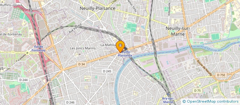 localisation de l'entreprise MADAME LAURA TRACCY  NEUILLY-PLAISANCE