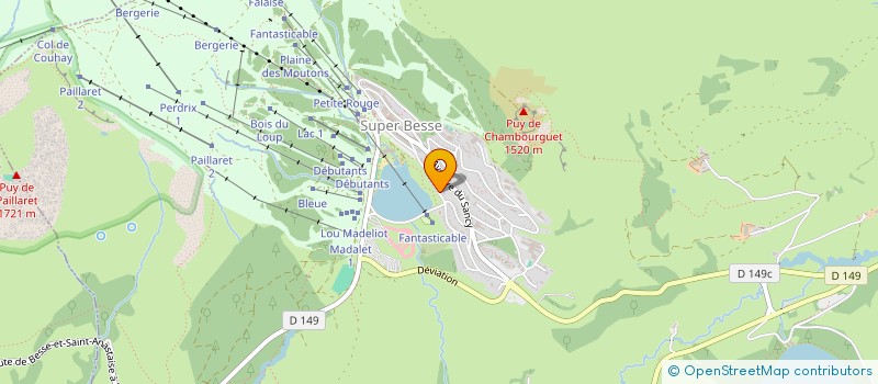 localisation de l'entreprise MADAME LAURA TRAPENAT  BESSE-ET-SAINT-ANASTAISE