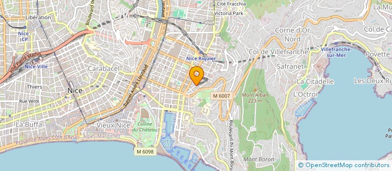 localisation de l'entreprise MADAME LAURA TRASTOUR à NICE