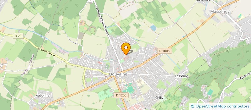 localisation de l'entreprise MADAME LAURA TREBOUX  DOUVAINE