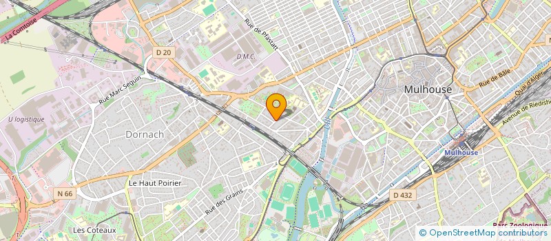 localisation de l'entreprise MADAME LAURA TREFONSKI  MULHOUSE