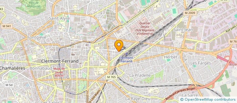 localisation de l'entreprise MADAME LAURA TREMERIE à CLERMONT-FERRAND