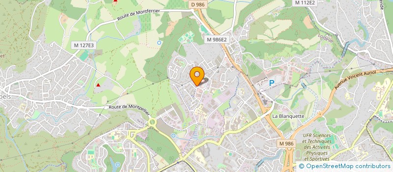 localisation de l'entreprise MADAME LAURA TROCHON  GRABELS