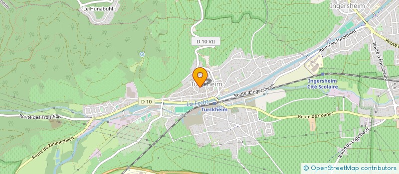 localisation de l'entreprise MADAME LAURA TRUCY  TURCKHEIM